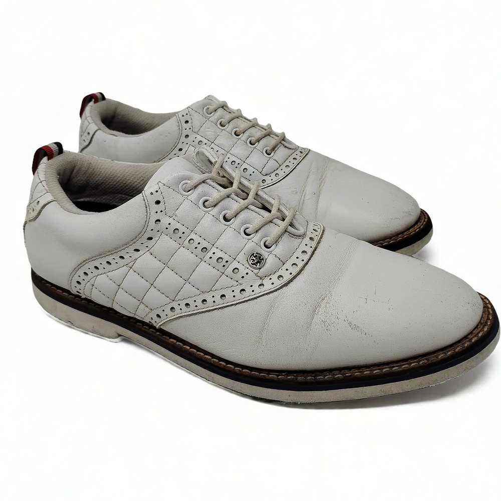 G/FORE Gallivanter Golf Shoes Mens US 10.5 Leather Preppy Athleisure Sneaker